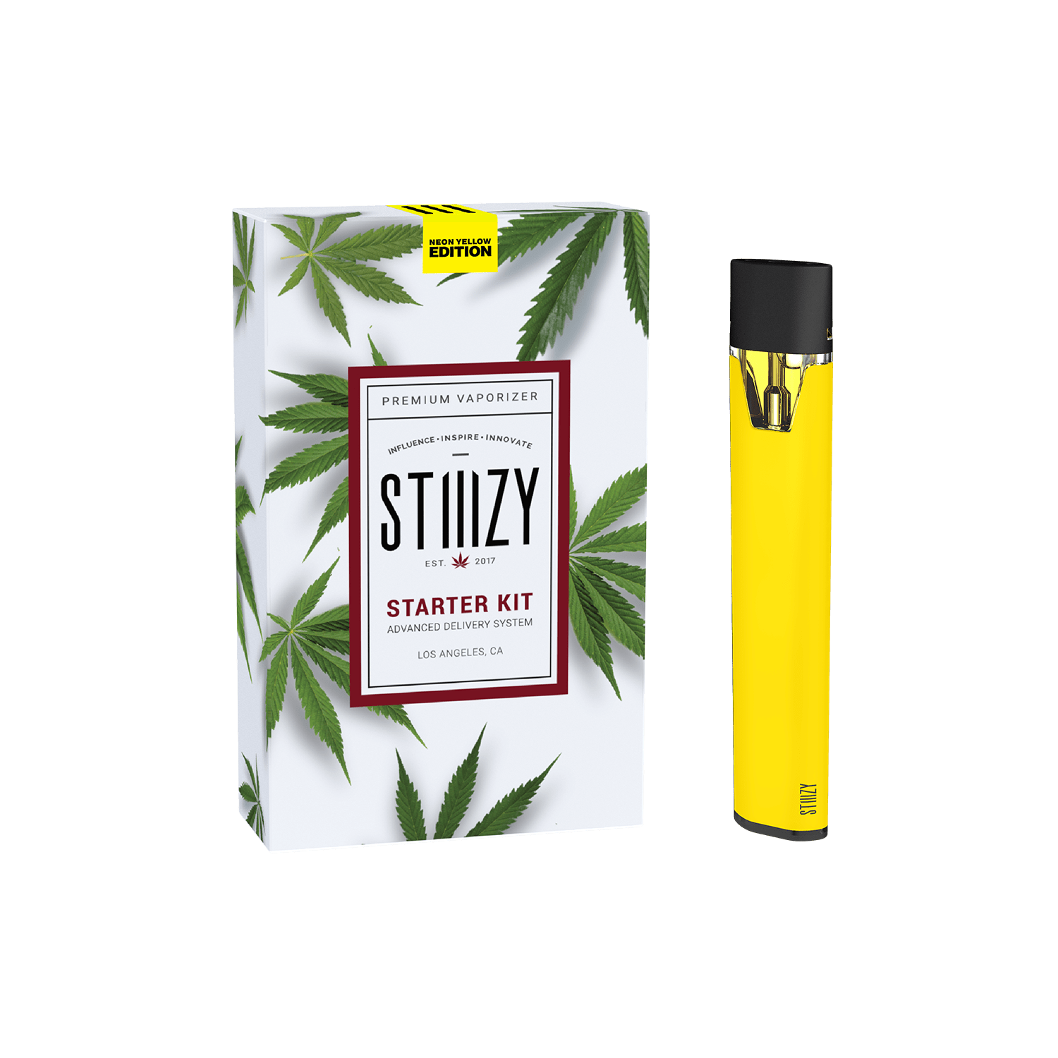 Neon Yellow Starter Kit Battery - STIIIZY